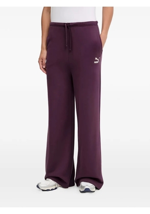 PUMA drawstring wide-leg trousers - Purple