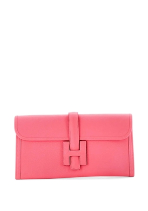 Hermès Pre-Owned Jige Elan Evercolor 29 clutch bag - Pink