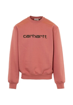 Carhartt WIP logo sweatshirt - Pink