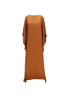 SA SU PHI Marta midi dress - Brown