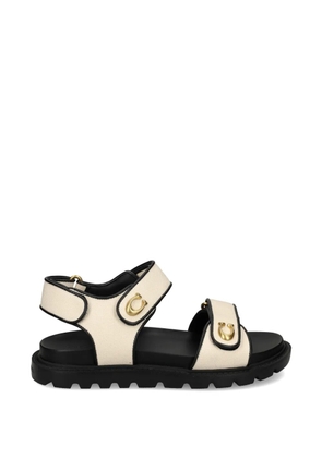 Coach Brynn logo sandals - Neutrals