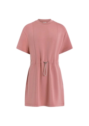 Varley drawstring-waist mini dress - Pink