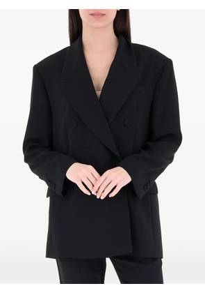 Marella double-breasted blazer - Black