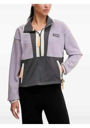 Columbia colourblock zip sweatshirt - Purple