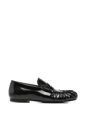 ALOHAS Aven leather loafers - Black