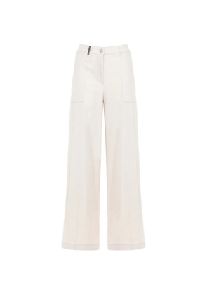 Peserico patch pocket trousers - Neutrals