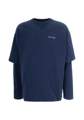 Daily Paper Big Dipper layered T-shirt - Blue