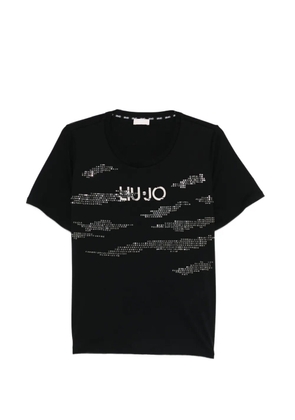 LIU JO logo T-shirt - Black