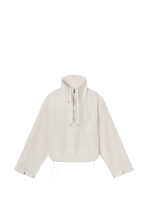 AGOLDE Lydia funnel-neck zip jacket - White