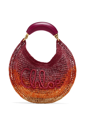 Chloé Summer Banana sunset-effect shoulder bag - Pink