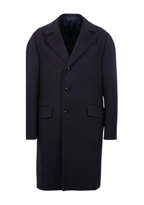 Kiton single-breasted coat - Blue