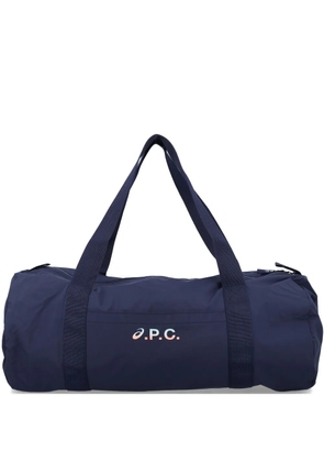 A.P.C. x Asics duffle bag - Blue