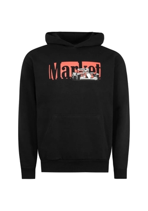 MARKET race graphic hoodie - Black