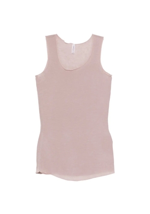 Daniele Fiesoli scoop-neck top - Pink