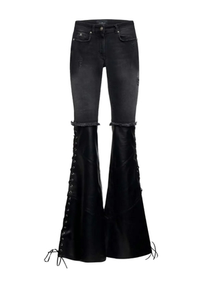 John Richmond lace-up jeans - Black