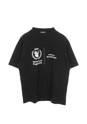 Balenciaga Pre-Owned x WFP 2000s short-sleeve crew-neck logo T-shirt - Black