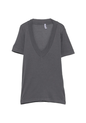 Daniele Fiesoli V-neck short-sleeve T-shirt - Grey