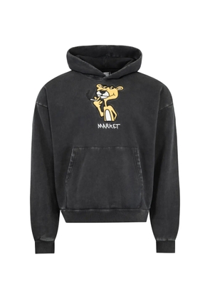MARKET panther graphic hoodie - Black