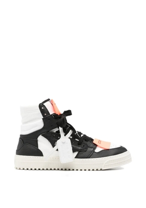 Off-White high-top lace-up sneakers - Black