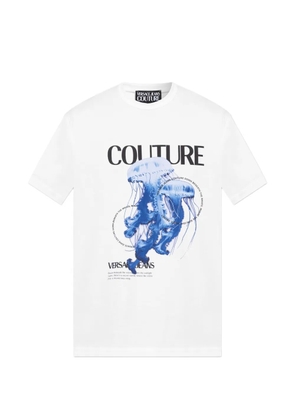 Versace Jeans Couture print crew neck T-shirt - White