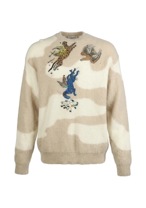 Valentino Garavani animal-prints sweater - Neutrals