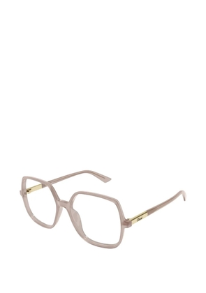 Chloé Eyewear logo-detail glasses - Neutrals