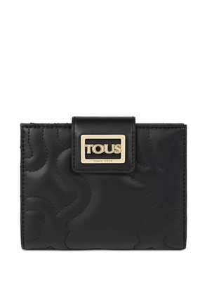 TOUS embossed-logo wallet - Black