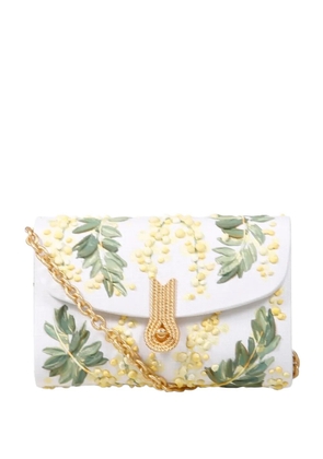 amato daniele Queen Mid Zamani clutch - White