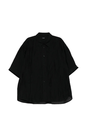 SONGZIO textured shirt - Black