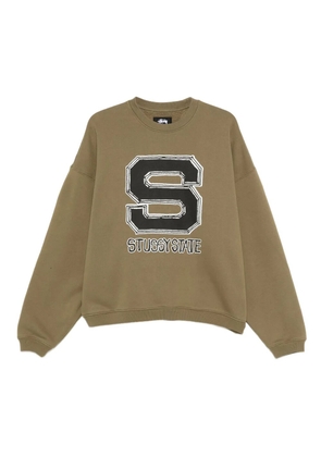 Stüssy logo-print sweatshirt - Green