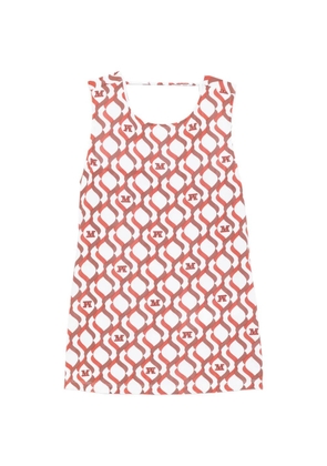 Max Mara patterned top - White