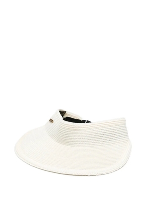 Borsalino logo-appliqué hat - Neutrals