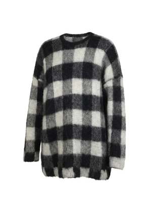 Valentino Garavani plaid sweater - Black