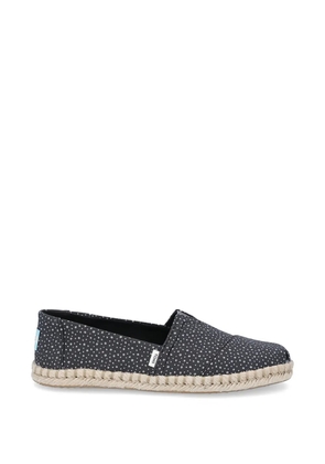 Toms dot espadrilles - Black
