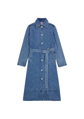 AGOLDE x Maria Mcmanus A-line coat - Blue