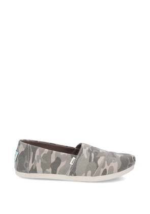 Toms camouflage espadrilles - Grey