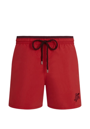 Vilebrequin logo-detail swim shorts - Red