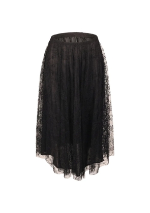 Valentino Garavani lace skirt - Black