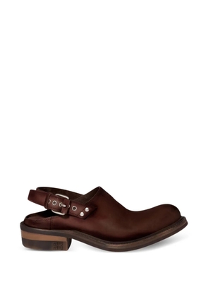 Miu Miu Miu Miu Sandals Brown