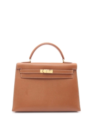 Hermès Pre-Owned 1997 Courchevel Kelly I Sellier 32 handbag - Brown