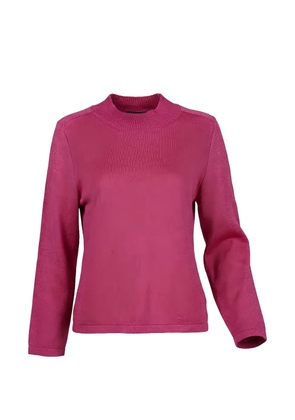 Valentino Garavani mock-neck long-sleeve sweater - Pink
