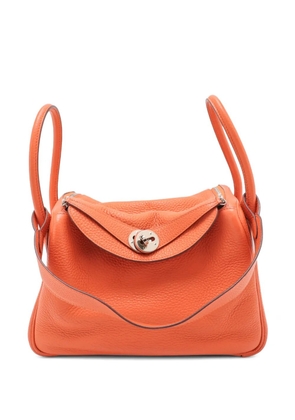 Hermès Pre-Owned 2007-2026 Clemence Lindy 26 satchel - Orange
