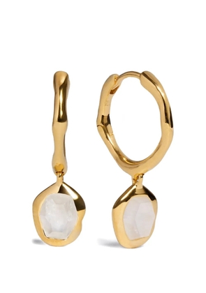 Monica Vinader Odyssey moonstone earrings - Gold