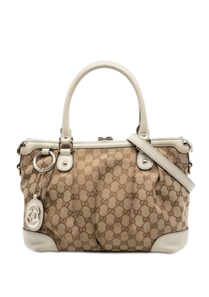 Gucci Pre-Owned 2016-2025 GG Canvas Sukey satchel - Neutrals