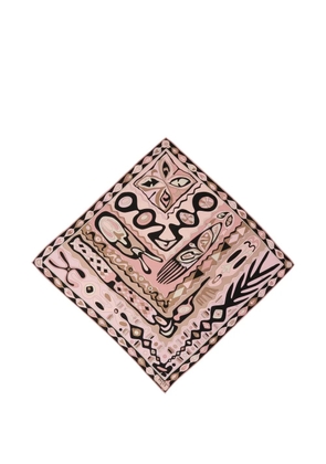 PUCCI Angoli print silk scarf - Pink