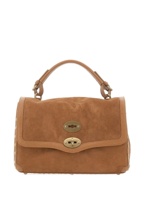 Zanellato Postina studded satchel bag - Neutrals