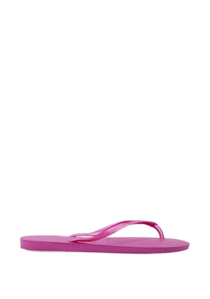 Havaianas Slim textured flip-flops - Pink