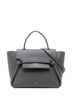 Celine Pre-Owned 2017 Micro Grained Calfskin Belt Bag satchel - Grey