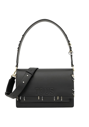 TOUS rings-embellishment cross body bag - Black
