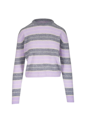 Guest In Residence striped sweater - Purple